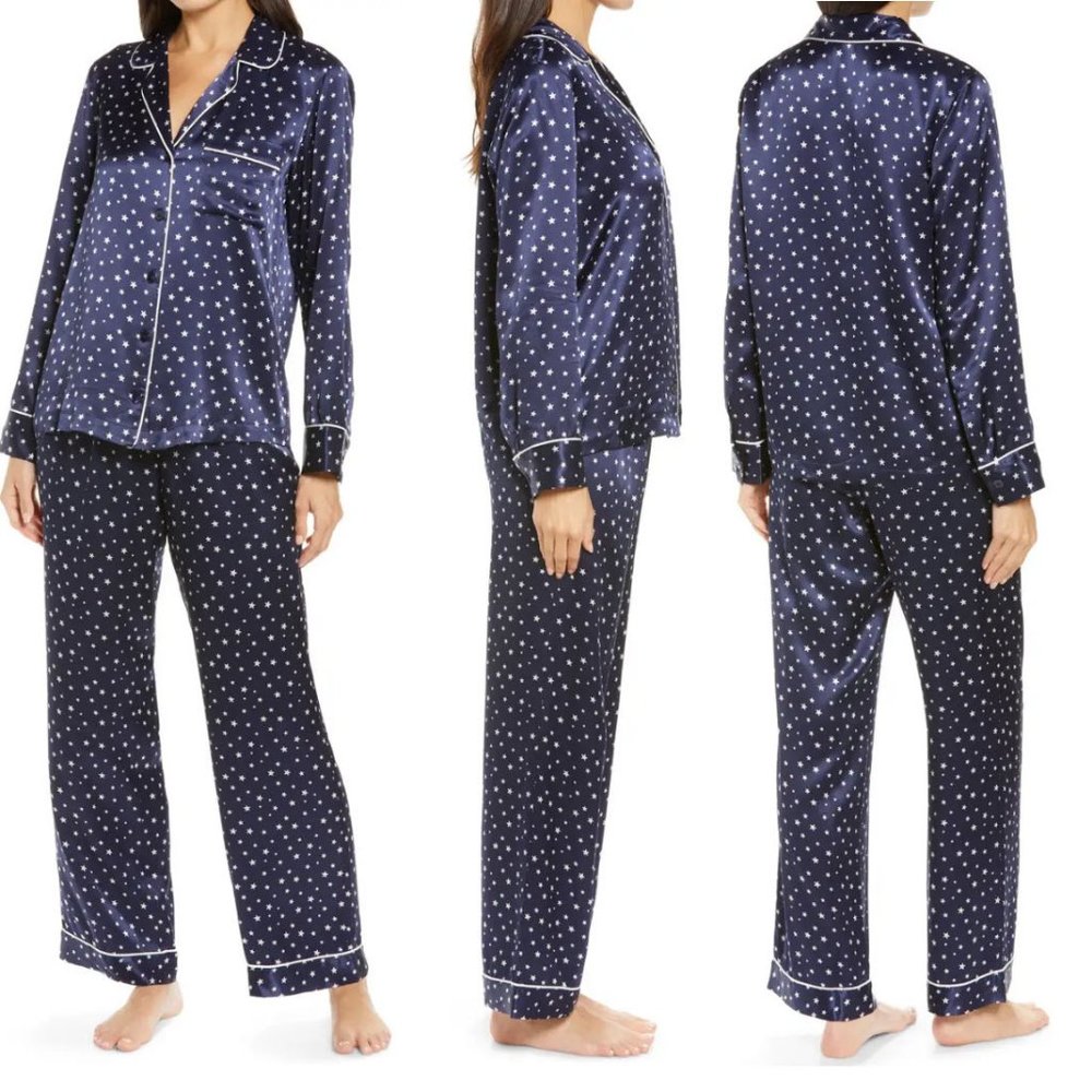 Rails Satin Pajama Set Sz XS
